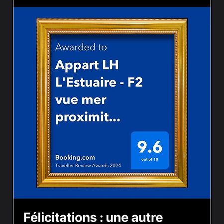 Appart Lh L'Estuaire - F2 Vue Mer Proximite Plage Le Havre Exterior photo